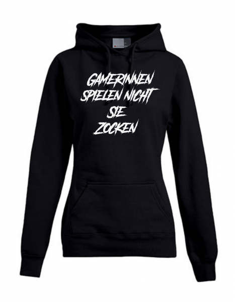 "Gamer Zocken" Frauen Hoody
